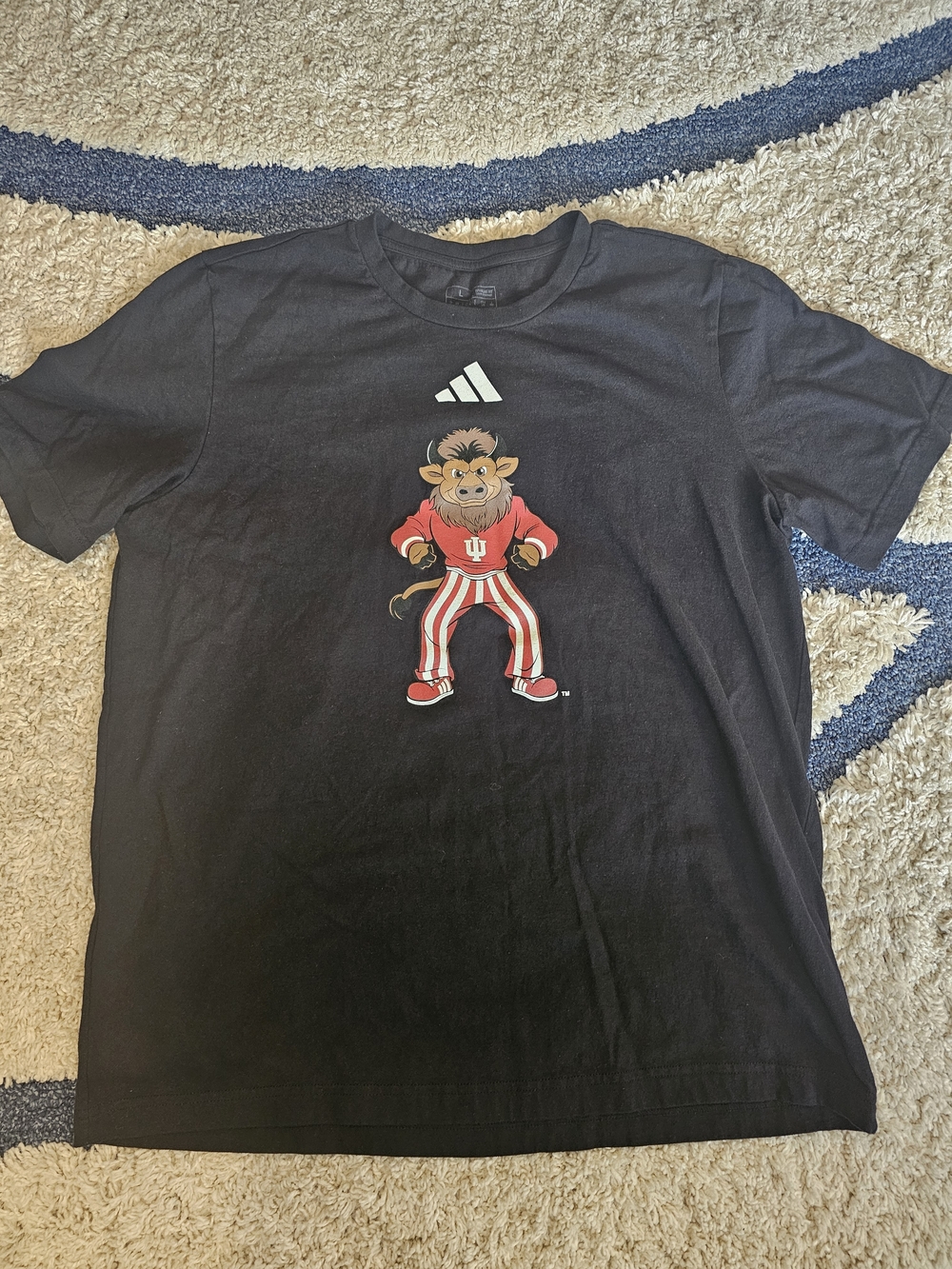 Indiana Hoosiers "Hoosier" Bison Adidas Shirt
